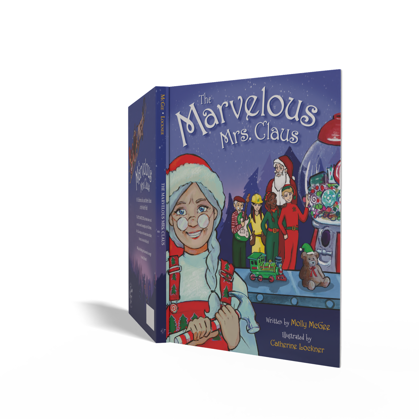 Award Winning Marvelous Mrs. Claus Hardcover Book