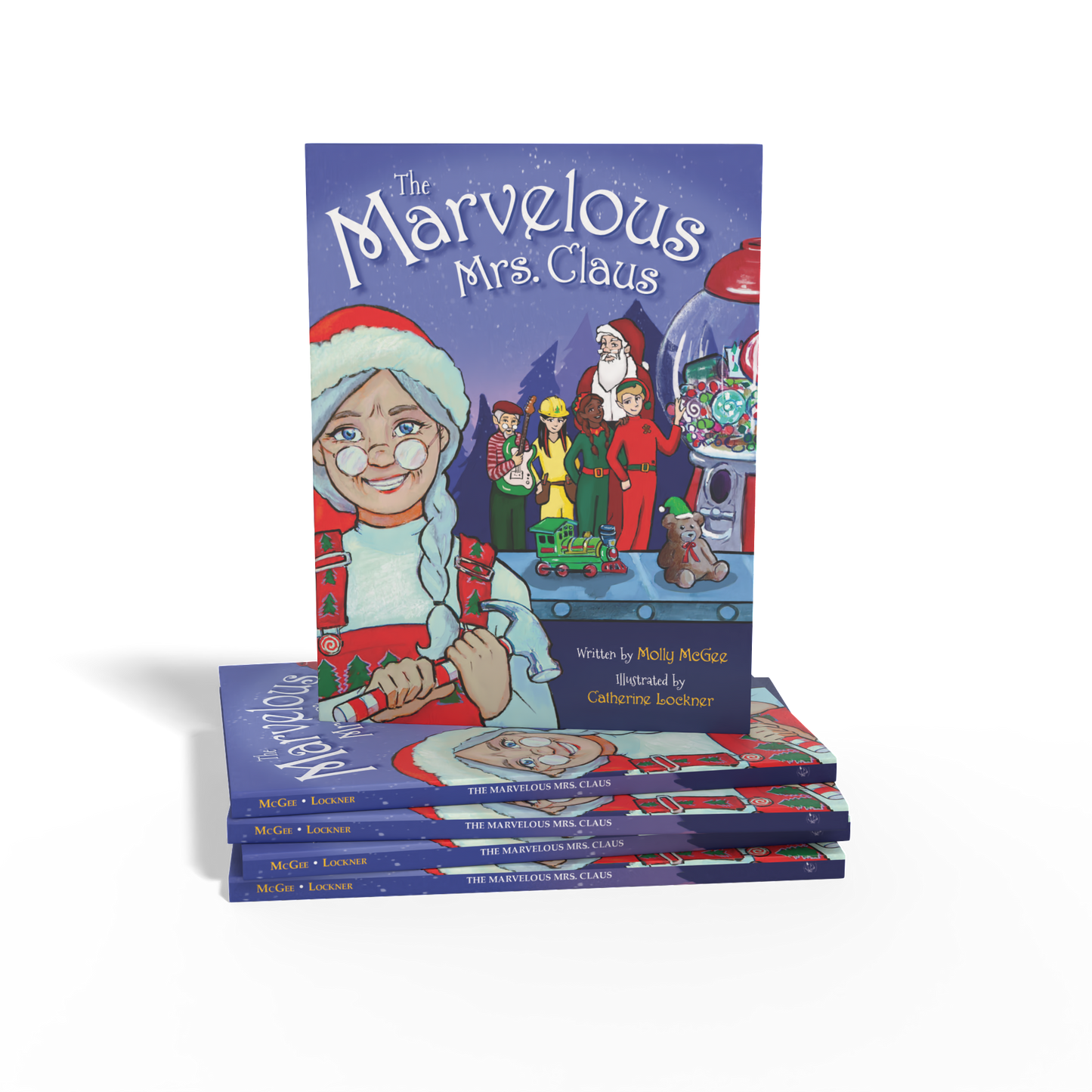 Award Winning Marvelous Mrs. Claus Hardcover Book